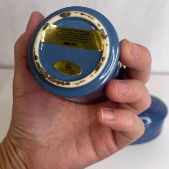 Russ Berrie & Company Duck Goose Heart Shaped Trinket Dish & Candle Holder - Picture 13 of 14